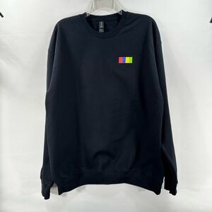 Ebay Open 2024 Black Pullover Sweatshirt Unisex Gildan Inner Fleece Size Large